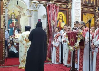 بحضور الالاف إيبارشية نجع حمادي تحتقل بتنصيب الأنبا بضابا!