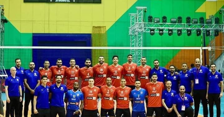 ألاهلي يهزم الشرط الرواندي ويتأهل لنصف نهائي بطولة أفريقيا للطائرة