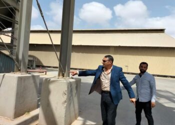 وكيل وزارة التموين يتفقد أعمال لجان استلام و توريد الأقماح المحلية 