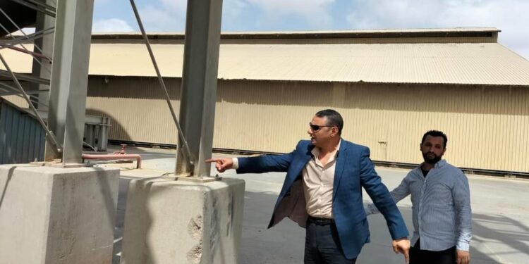 وكيل وزارة التموين يتفقد أعمال لجان استلام و توريد الأقماح المحلية 