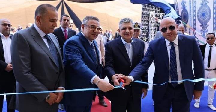 الفريق أسامة ربيع يشهد افتتاح مصنع “مصر” لبناء القاطرات