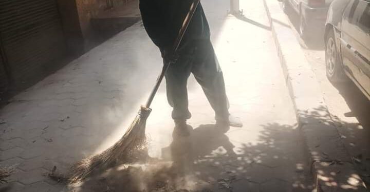 حملة موسعة لإعادة تجميل وانضباط شوارع حي العمرانية