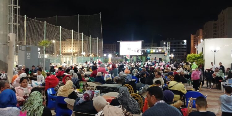 نادي الاتحاد السكندري يحتفل مع اعضاءه بعيد الفطر