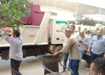 غلق وتشمبع ٥ كافيهات بالمريوطية بين شارعي الهرم وفيصل وقطع المرافق عنهم