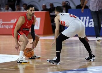 الأهلي يفوز علي الزمالك في أولي مباريات نصف نهائي دوري سوبر السلة