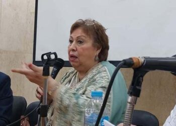  د “سلوى بكير” فى حفل نادي أدب هيئة الشبان العالمية بعيد تحرير سيناء