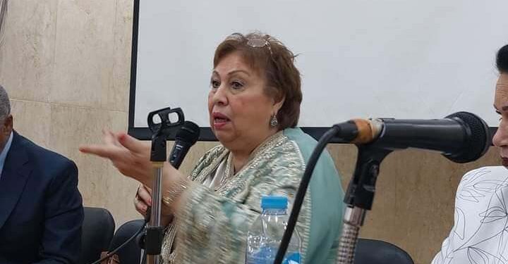  د “سلوى بكير” فى حفل نادي أدب هيئة الشبان العالمية بعيد تحرير سيناء