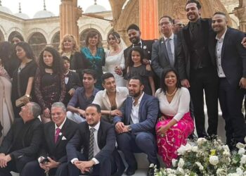 في أجواء ساحرة… نجوم الفن في حفل عقد قرأن محمد الباز