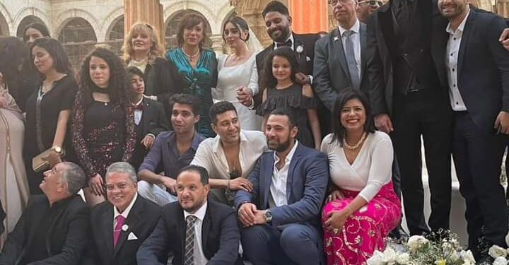 في أجواء ساحرة… نجوم الفن في حفل عقد قرأن محمد الباز
