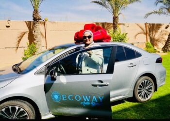 هايدي سمير تفوز بجائزة سيارة من شركة ايكو واي بعد تحقيقها نجاحاً باهراً