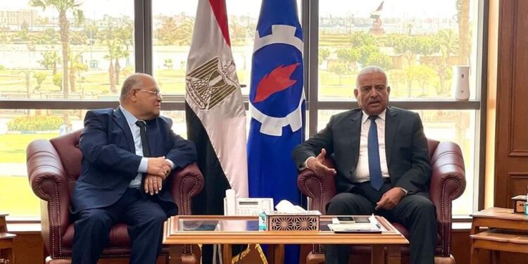 صقر يلتقى الشهابى رئيس حزب الجيل