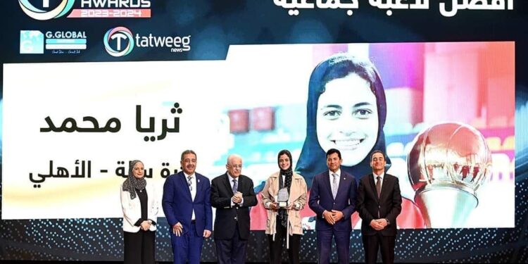 بحضور وزير الرياضة أبطال مصر والعرب يتلألؤون في حفل تتويج نيوز للأفضل