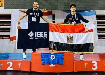 فريق IEEE بهندسة السويس يفوز بالمركزين الثاني و الخامس على مستوى العالم في أوليمبياد الروبوت العالمي باليونان