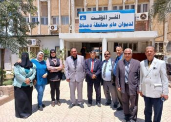 أصحاب المعاشات فى ضيافة سكرتير عام محافظة دمياط 