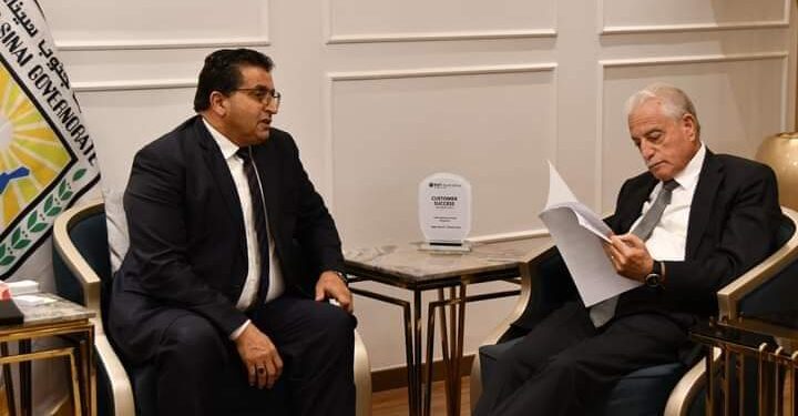 محافظ جنوب سيناء يعتمد برتوكول التعاون بين مديرية التعليم والموسسات المختلفة