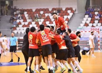 الأهلي يفوز علي الزمالك في أولي مباريات نهائي دوري كرة اليد