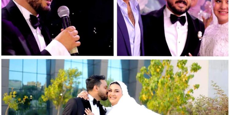 حكيم وعجاج وعصام كاريكا يحتفلون بزفاف نجل الصحفي هاني صلاح