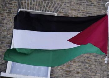 رفع العلم الفلسطيني فوق البرلمان الأيرلندي بعد اعتراف أيرلندا رسميا بدولة فلسطين