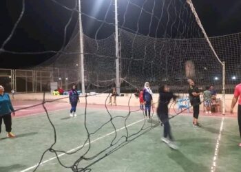 إستمرار تدريب المشروع القومى لرياضة الفتاه والمرأة