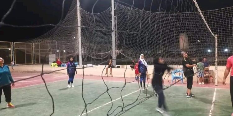 إستمرار تدريب المشروع القومى لرياضة الفتاه والمرأة