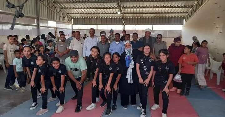 ريحانة وقوافل حياه كريمة والمجلس القومي للمرأة بمرسي علم