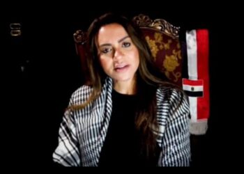 الفنانة إيمان ناجي تدعم القضية الفلسطينية من “دهب”