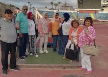 زيارة جروب “Le Tour” لاستاد الإسكندرية الرياضي