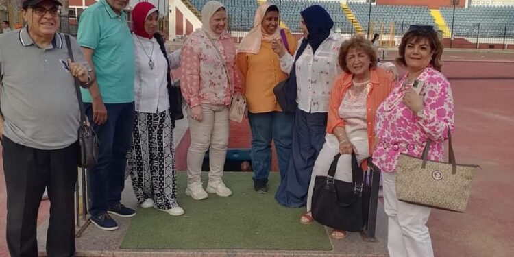 زيارة جروب “Le Tour” لاستاد الإسكندرية الرياضي