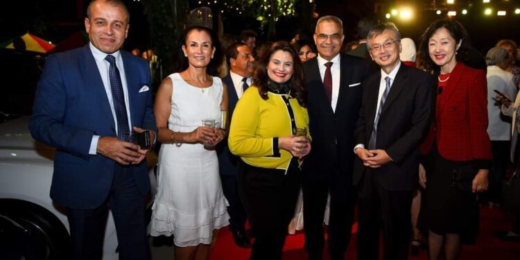 وزيرة الهجرة تشارك في الاحتفال بالعيد القومى لإيطاليا