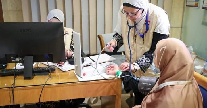 تقديم خدمات الكشف والعلاج لـ10 آلاف حاجا مصريا من خلال 24 عيادة