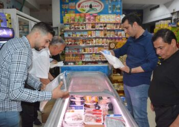 ضبط  لحوم وسلع غذائية فاسدة غير صالحة للاستهلاك الادمي بالغربية !