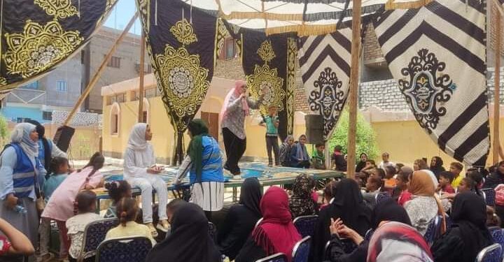 الكشف على 908 مواطن في قافلة طبية مجانية بقوص ضمن ” حياة كريمة