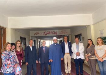 تحيا الوحدة الوطنية  أمانة المواطنة بحزب حماة وطن تقدم التهنئة لفضيلة الشيخ ابراهيم