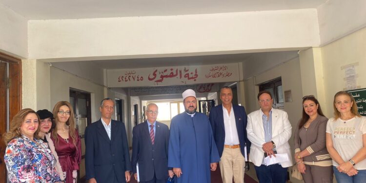 تحيا الوحدة الوطنية أمانة المواطنة بحزب حماة وطن تقدم التهنئة لفضيلة الشيخ ابراهيم