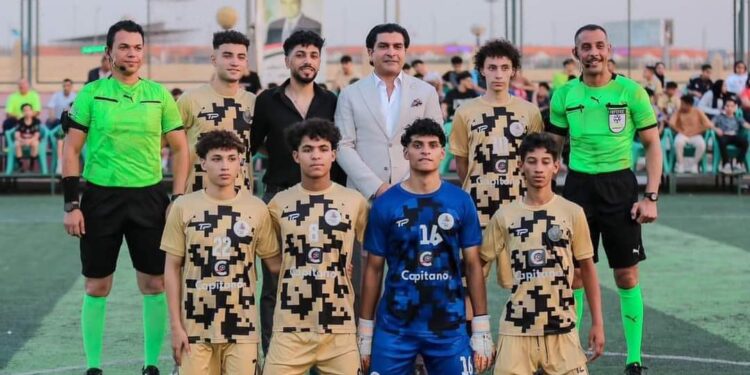 إتحاد بسيون والأمل أبطال الجمهورية للميني فوتبول للناشئين تحت 15 – 17 سنة