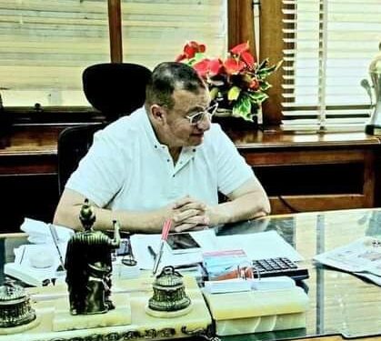 اللجنه النقابية للعاملين بغزل كفر الدوار وصباغي البيضا تهنئ العضو المنتدب التنفيذي