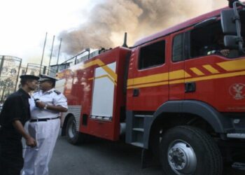   حريق كبير في مصنع “دهانات” بالمنطقة الصناعية بـ 6 أكتوبر