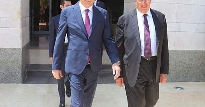 وزير الزراعة يستقبل السيد القصير بمقر الوزارة في العاصمة الإدارية الجديدة