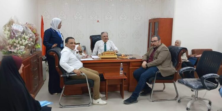 وكيل وزارة الصحة يبحث الاستعدادات الخاصة بزيارة لجنة الاعتماد والجودة فى صدر المنصورة