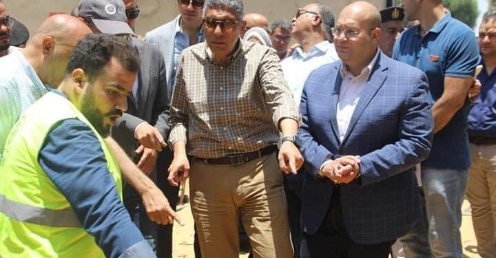 جولة ميدانية “للنجار ” للوقوف عدد من الأعمال بمركز ومدينة أبو النمرس بالجيزه