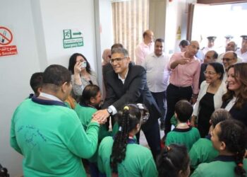 محافظ الجيزة يشارك ذوي الهمم انشطتهم خلال زيارته  باوسيم،!