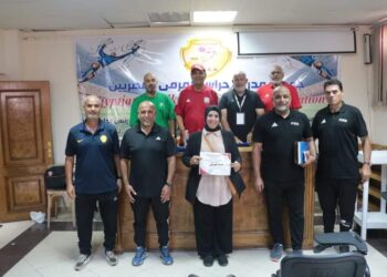 ختام الدوره التخصصية لمدربين حراس المرمى بحضور الجنرال فكري صالح 