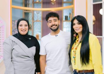 لأول مرة حورية فرغلي وميدو فايد يردوا علي اخبار ارتبطهم