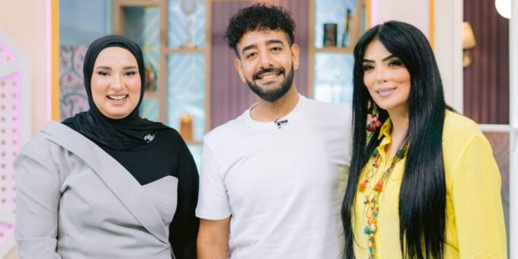 لأول مرة حورية فرغلي وميدو فايد يردوا علي اخبار ارتبطهم