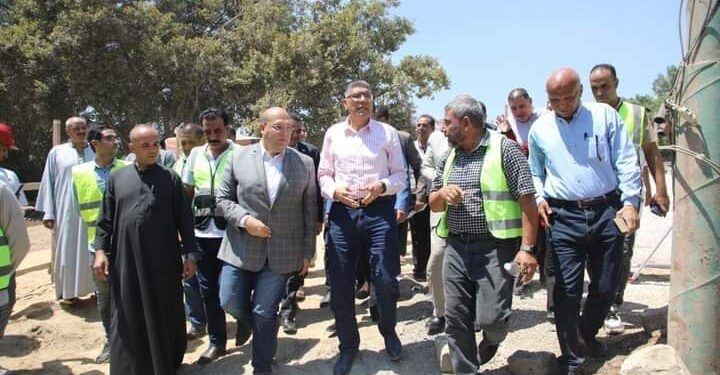  محافظ الجيزة: التنسيق مع الجهات المعنية لتنفيذ أعمال إعادة الانشاء والتطوير الشامل لكوبرى البليده