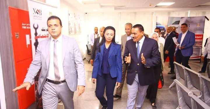 مايا مرسي ومحافظ مطروح يتفقدان مجمع «تحيا مصر» للخدمات الحكومية