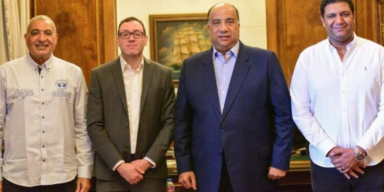 يوم حافل لرئيس نادي الاتحاد السكندري 