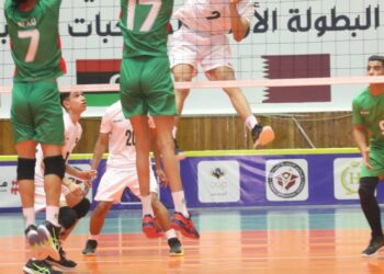 الأخضر السعودي يحافظ على الصدارة بالفوز على العراق للكرة الطائرة 3/0