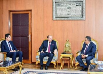 رئيس جامعة المنصورة يقدم التهنئة لمحافظ الدقهلية بمناسبة توليه مهام منصبه