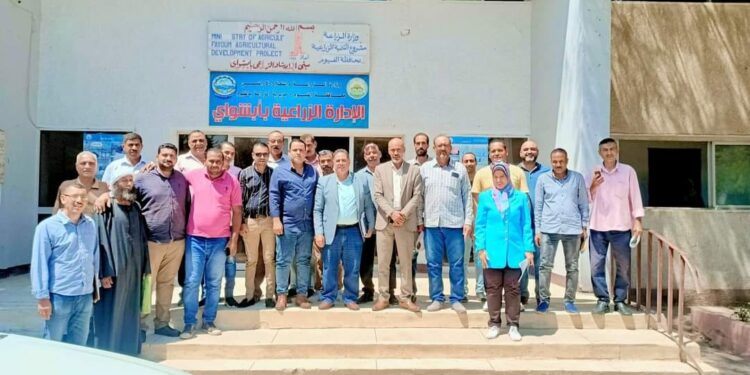الاجتماع الاول لوكيل وزارة الزراعة بالفيوم مع مديرى الجمعيات ورؤساء الأقسام بابشواي